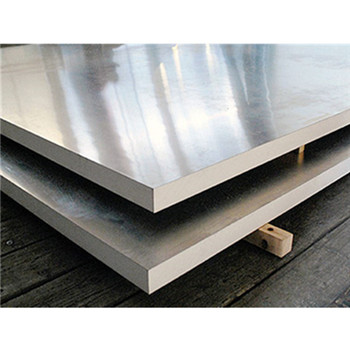 Koloretako aluminiozko teilatu korrodunak (A1050 1060 1100 3003 3105 8011) 