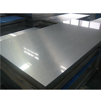 Aluminiozko xafla anodizatua Urrea Zilarra Beltza Zuria 1100/1050/1060/1070/3003/5005/5052/5657 