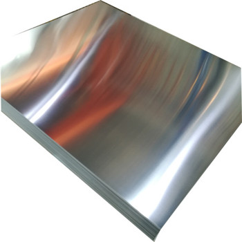 Koloretako aluminiozko teilatu korrodunak (A1050 1060 1100 3003 3105 8011) 