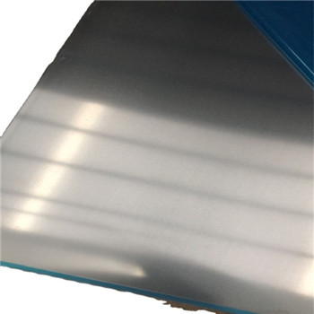ASTM aluminiozko xafla / aluminiozko plaka eraikinak dekoratzeko (1050 1060 1100 3003 3105 5005 5052 5754 5083 6061 7075) 